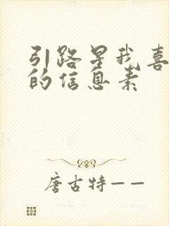 引路星我喜欢你的信息素