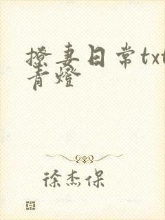 撩妻日常txt青灯