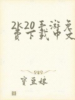 2k20手游免费下载中文版封面
