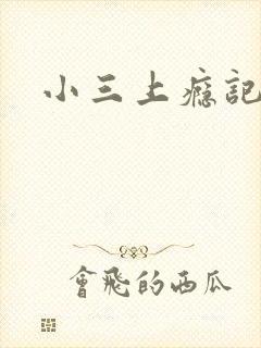 小三上瘾记封面