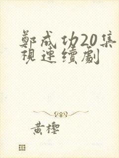 郑成功20集电视连续剧