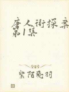 唐人街探案网剧第1集