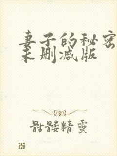 妻子的秘密电影未删减版