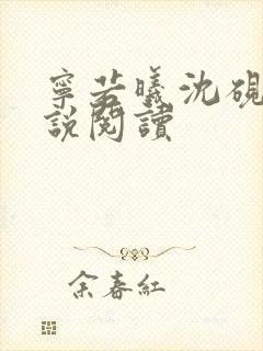 宁若曦沈砚舟小说阅读