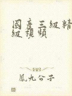 国产三级精品三级视频