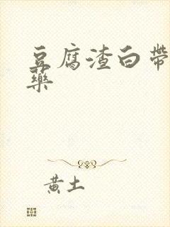 豆腐渣白带什么药