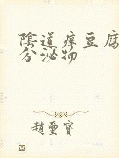 阴道痒豆腐渣样分泌物