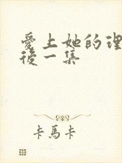 爱上她的理由最后一集