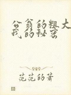 公翁的粗大放进我的秘密