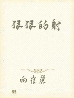 狠狠的射