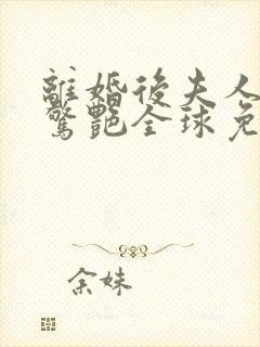 离婚后夫人携崽惊艳全球免费阅读正版