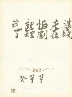 我就怕老婆怎么了短剧在线观看