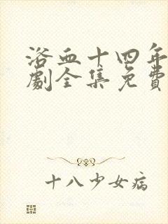 浴血十四年电视剧全集免费观看40集