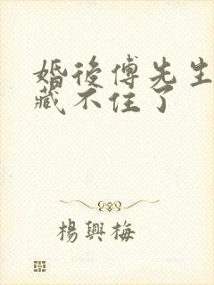 婚后傅先生马甲藏不住了