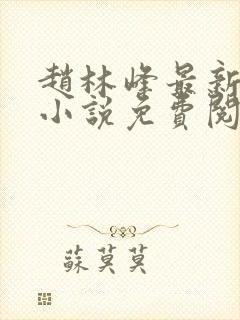 赵林峰最新章节小说免费阅读