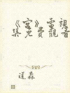 《宫》电视剧全集免费观看国语封面