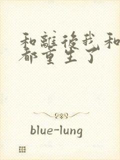 和离后我和前夫都重生了