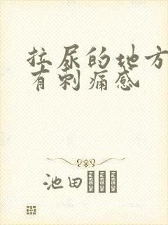 拉尿的地方按压有刺痛感封面