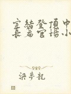 完结登顶中央的长篇官场小说