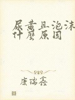 尿黄且泡沫多是什么原因