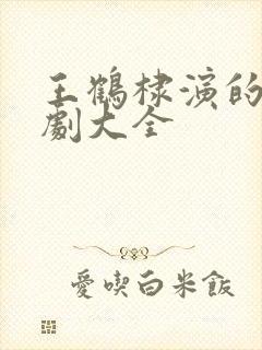 王鹤棣演的电视剧大全