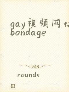 gay视频网站bondage封面