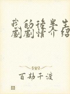 我的后半生电视剧剧情介绍