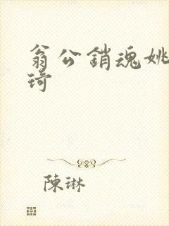 翁公销魂姚瑶琦琦封面