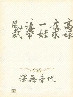 风流一夜高冷总裁带娃求嫁短剧全集免费观看封面