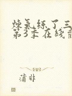 炼气练了三千年第3季在线观看