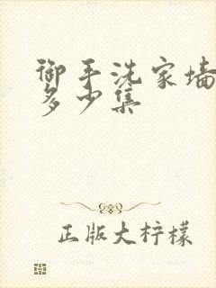 御手洗家墙洞是多少集