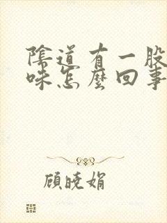 阴道有一股腥臭味怎么回事