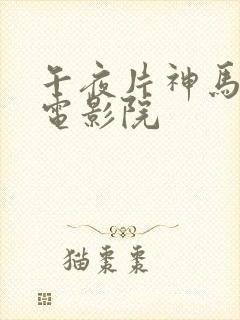 午夜片神马不卡电影院封面