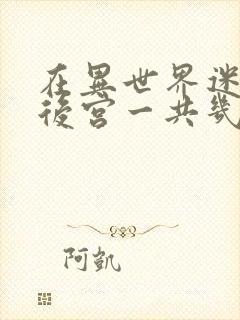 在异世界迷宫开后宫一共几集封面