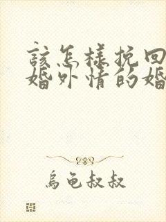 该怎样挽回老公婚外情的婚姻封面