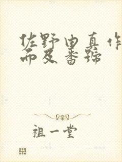 佐野由真作品封面及番号