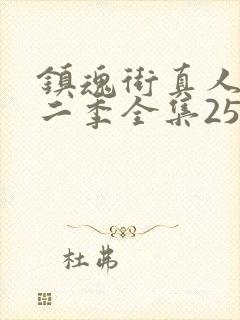 镇魂街真人版第二季全集25集封面