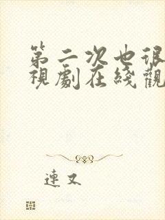 第二次也很美电视剧在线观看