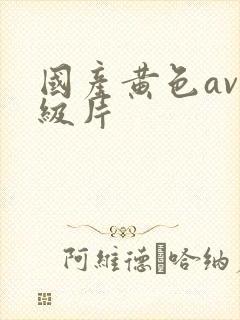 国产黄色av一级片