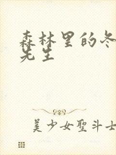 森林里的冬眠熊先生