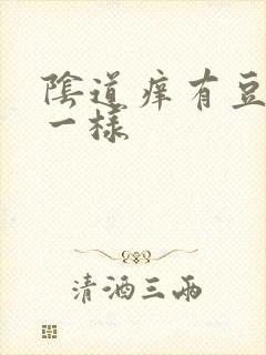 阴道痒有豆腐渣一样