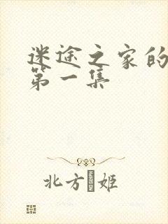 迷途之家的姐姐第一集封面