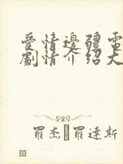 爱情边疆电视剧剧情介绍大结局