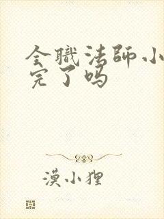 全职法师小说写完了吗封面