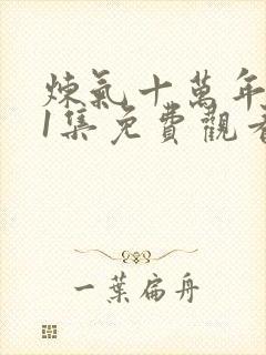 炼气十万年311集免费观看封面