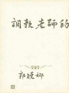 调教老师的小说封面