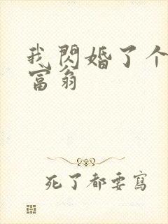 我闪婚了个亿万富翁