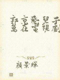 郭京飞儿子郭伊万在电视剧小巷人家