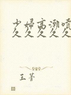 少妇高潮喷水久久久久久久久久