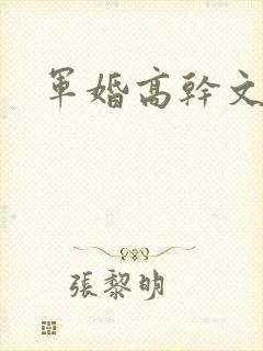 军婚高干文h